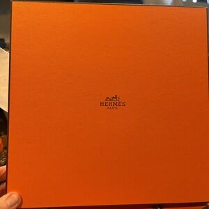Hermes Orange Decorative Box